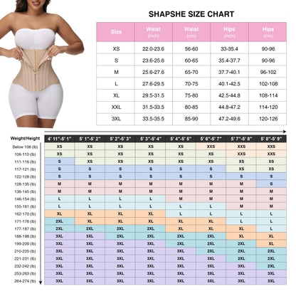 Transform Your Workout with SHAPSHE Women's Tummy Slimming Corset Shapewear - Perfect for Gym and Sport!
