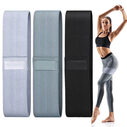 Transform Your Workout with Our Non-Slip Resistance Bands for Legs and Butt - 3 Levels of Elastic Bands for Ultimate Glute Training!