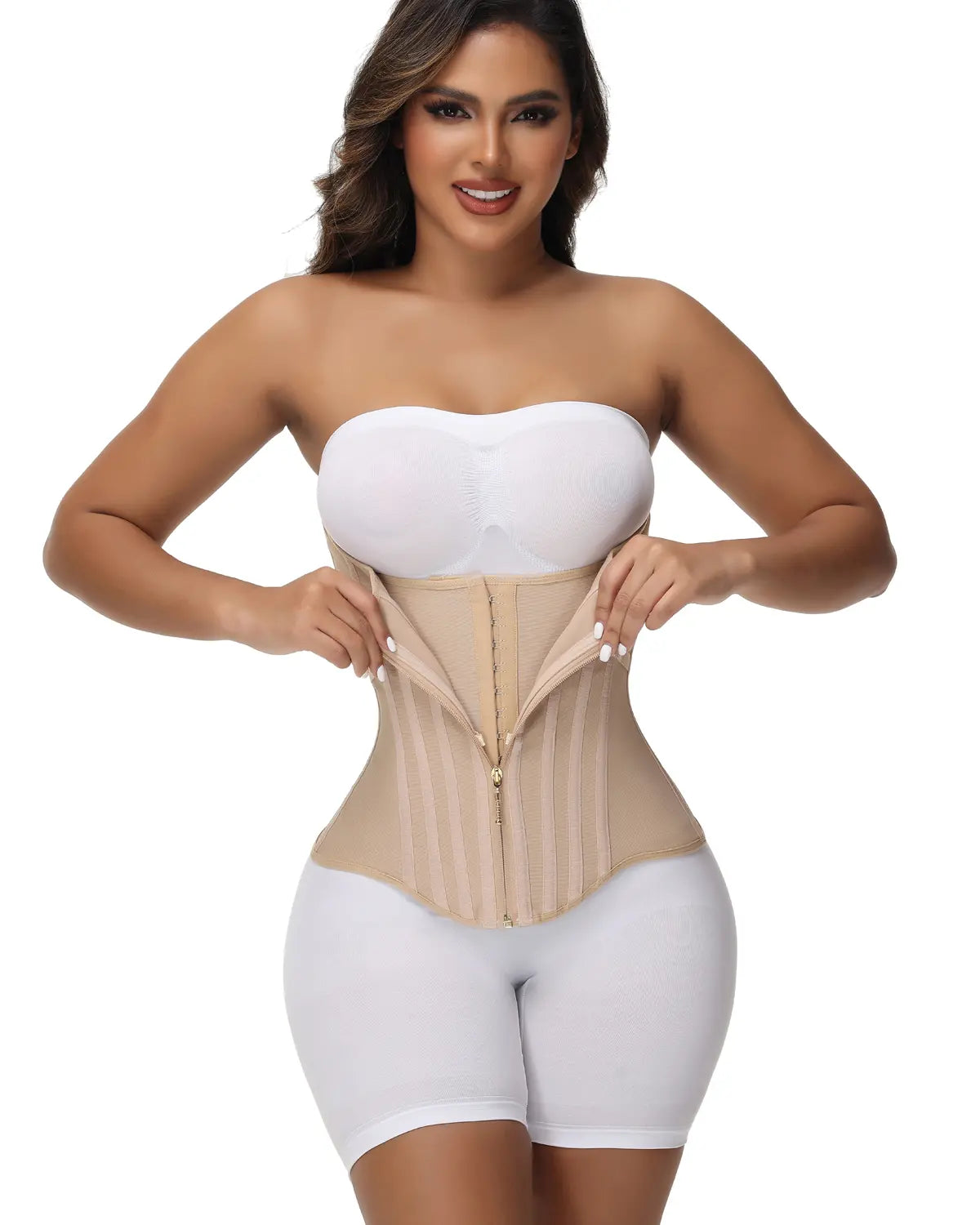 Transform Your Workout with SHAPSHE Women's Tummy Slimming Corset Shapewear - Perfect for Gym and Sport!