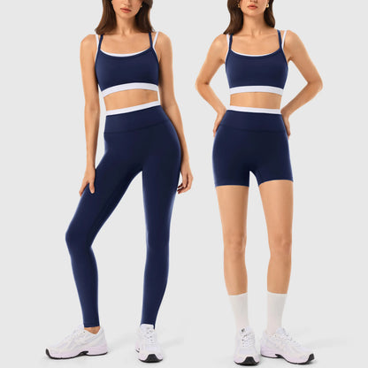 Elevate Your Workout with the INNO MINT Women's 2-Piece Matching Set: Seamless Yoga Leggings & Padded Sports Bra for Ultimate Comfort and Style